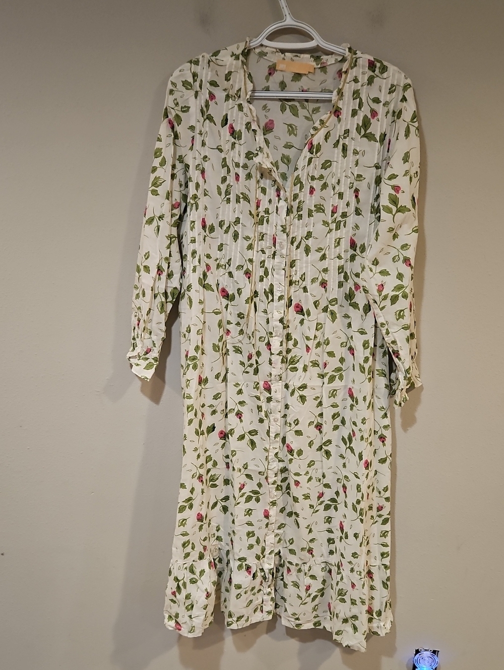 La Cera Cotton Night Gown